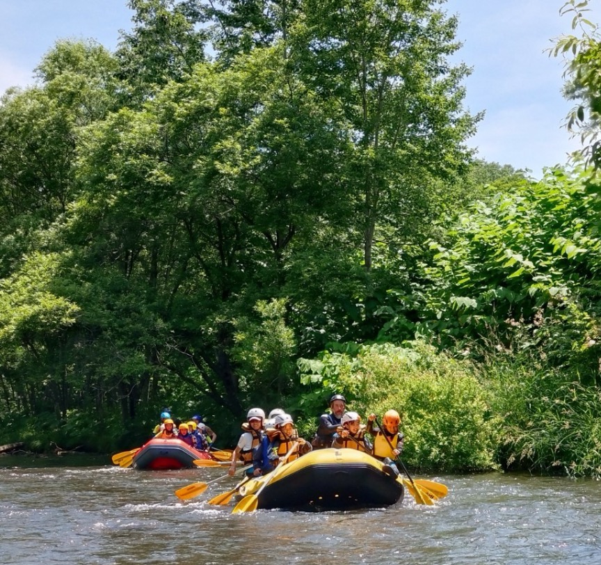 rafting